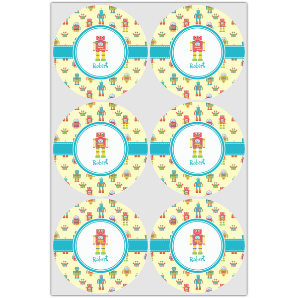 Robot Icing Circle - Large - Set of 6