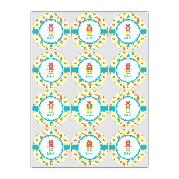 Robot Icing Circle - Small - Set of 12