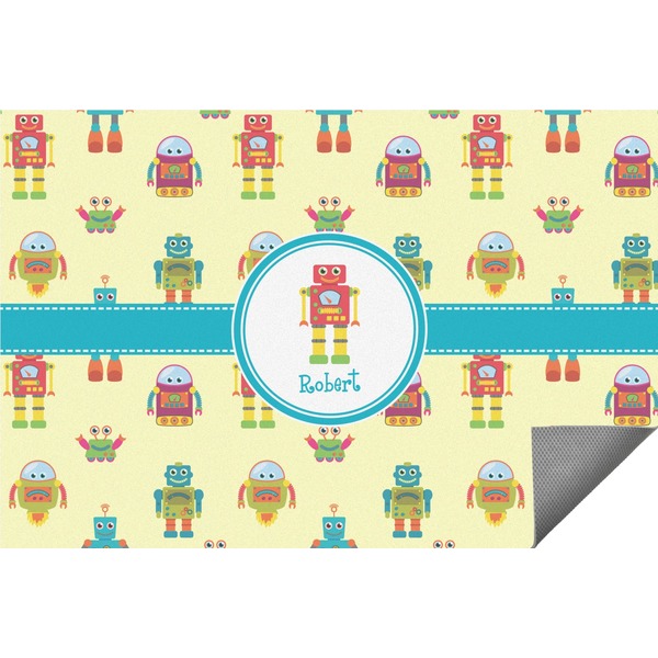 Custom Robot Indoor / Outdoor Rug (Personalized)