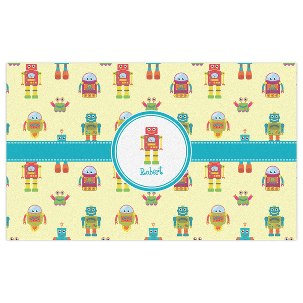 Robot Indoor / Outdoor Rug - 3'x5' - Front Flat