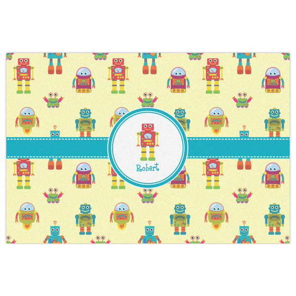 Robot Indoor / Outdoor Rug - 4'x6' - Front Flat