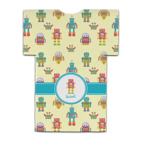Robot Jersey Bottle Cooler - BACK (flat)