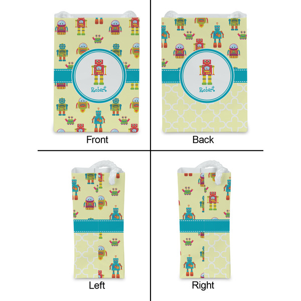 Robot Jewelry Gift Bag - Gloss - Approval