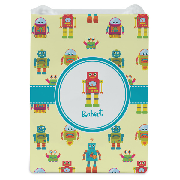 Robot Jewelry Gift Bag - Gloss - Front