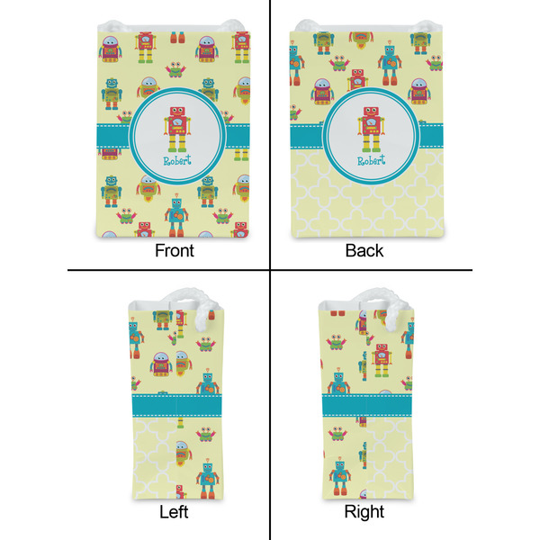 Robot Jewelry Gift Bag - Matte - Approval