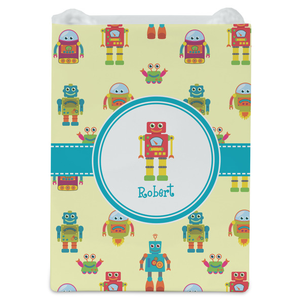 Robot Jewelry Gift Bag - Matte - Front