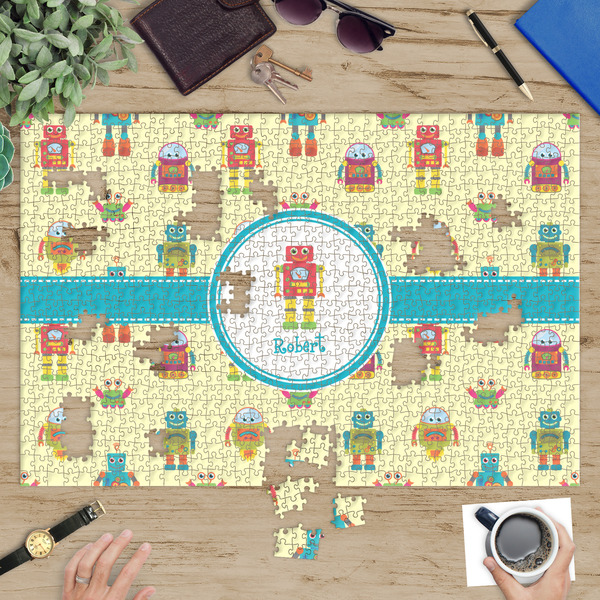 Robot Jigsaw Puzzle 1014 Piece - In Context