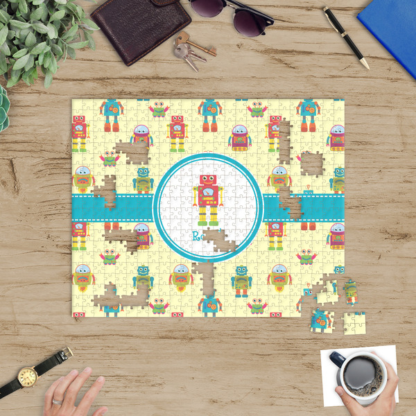 Robot Jigsaw Puzzle 500 Piece - In Context