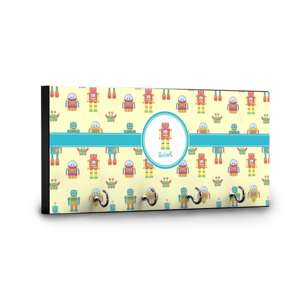Robot Key Hanger - Front View with Hooks