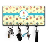 Robot Key Hanger w/ 4 Hooks w/ Graphics and Text