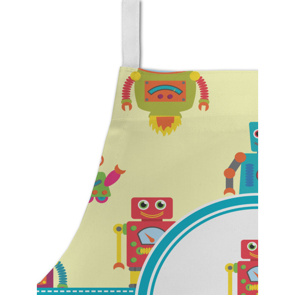 Robot Kid's Aprons - Detail