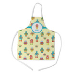 Robot Kid's Apron w/ Name or Text