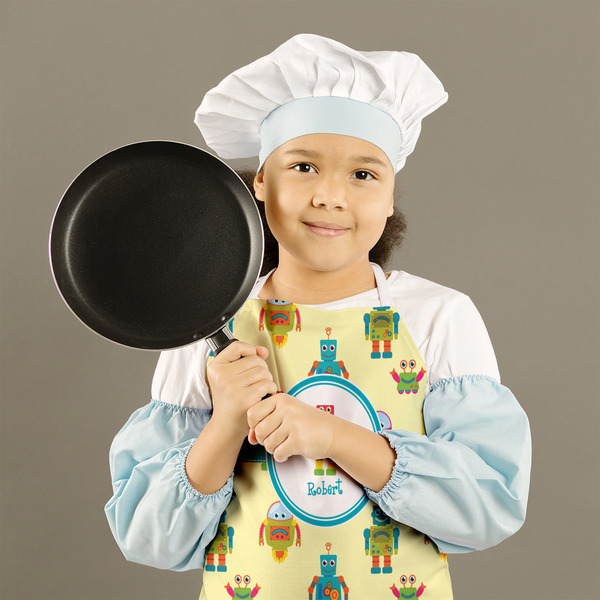 Robot Kid's Aprons - Medium - Lifestyle