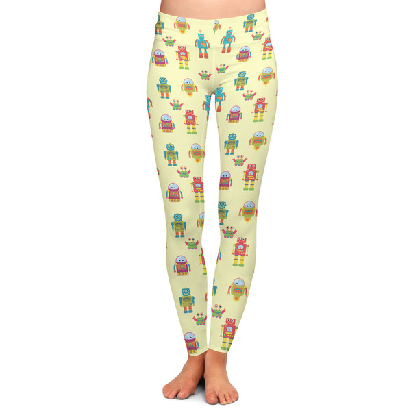 Custom Robot Ladies Leggings - Large