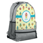 Robot Backpack - Grey (Personalized)