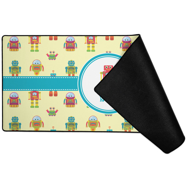 Robot Large Gaming Mats - FRONT W/ FOLD
