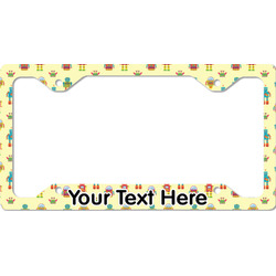 Robot License Plate Frame - Style C (Personalized)