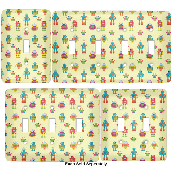 Robot Light Switch Covers all sizes