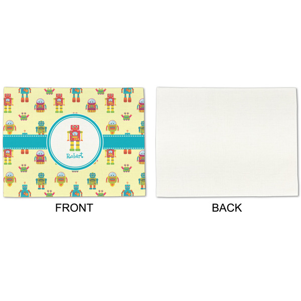 Robot Linen Placemat - APPROVAL Single (single sided)