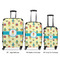 Robot Luggage Bags all sizes - With Handle