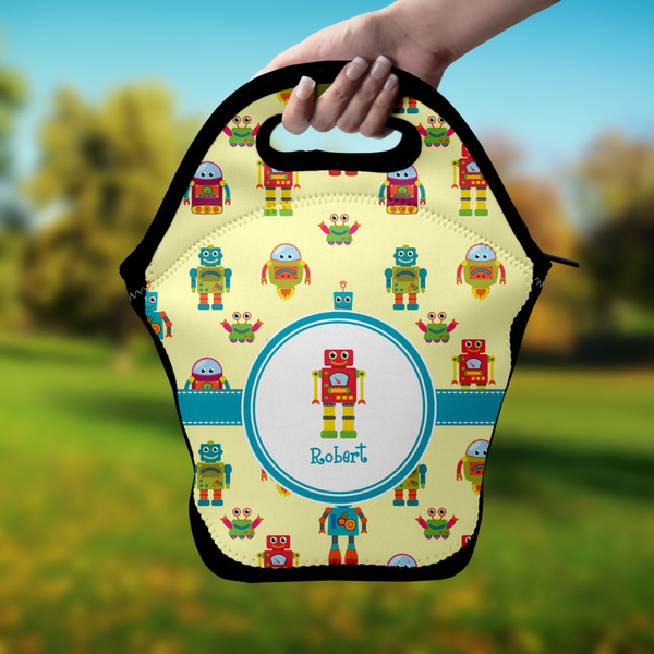 Robot Lunch Bag - Hand