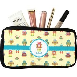 Robot Makeup / Cosmetic Bag - Small (Personalized)