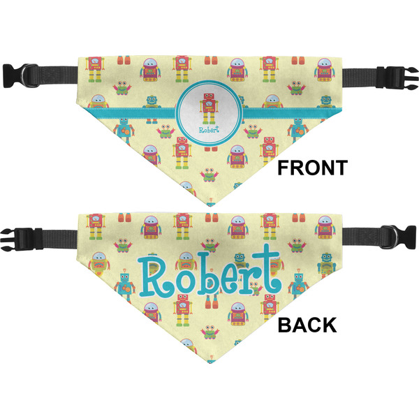Robot Medium Dog Bandana Approval