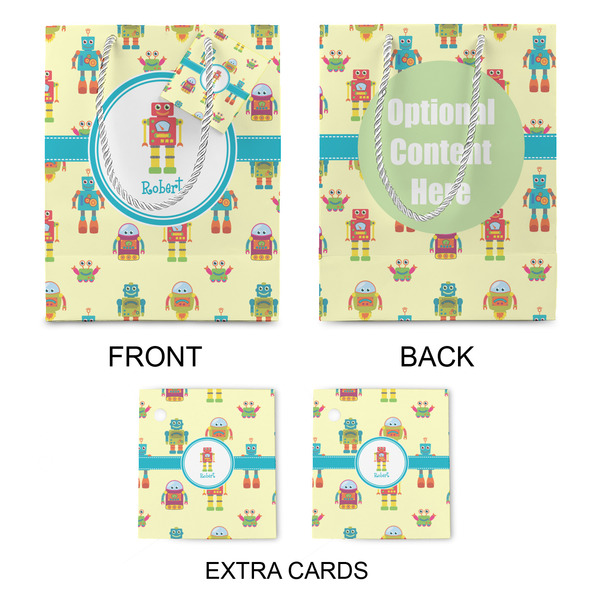 Robot Medium Gift Bag - Approval