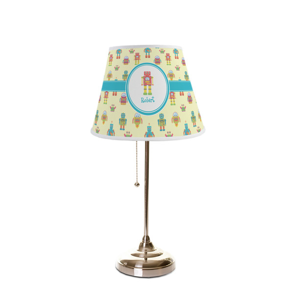 Robot Poly Film Empire Lampshade - On Stand