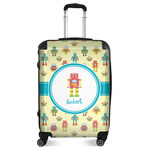 Robot Suitcase - 24" Medium - Checked (Personalized)