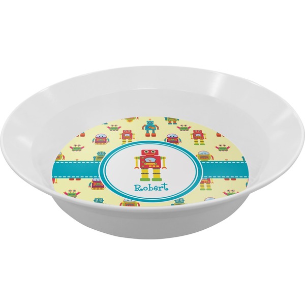 Custom Robot Melamine Bowl (Personalized)