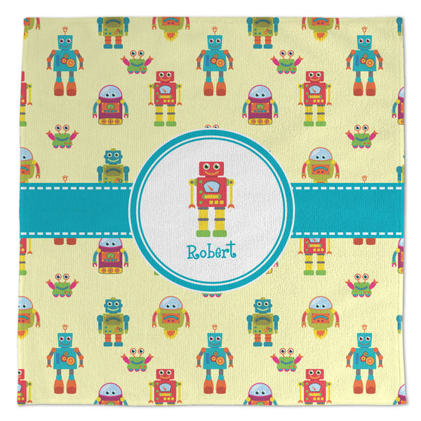 Custom Robot Microfiber Dish Towel (Personalized)