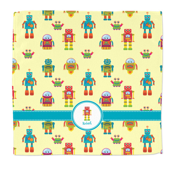 Custom Robot Microfiber Dish Rag (Personalized)