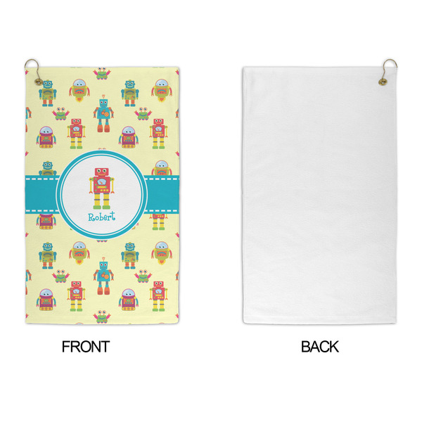 Robot Microfiber Golf Towels - APPROVAL