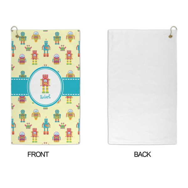 Robot Microfiber Golf Towels - APPROVAL