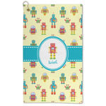 Robot Microfiber Golf Towel (Personalized)