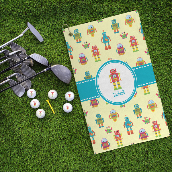 Robot Microfiber Golf Towels - LIFESTYLE