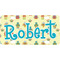 Robot Mini/Bicycle License Plate (Personalized)
