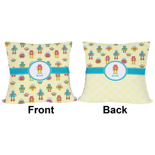 Robot Outdoor Pillow - 16x16