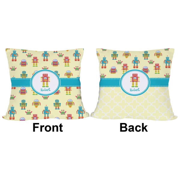 Robot Outdoor Pillow - 18x18