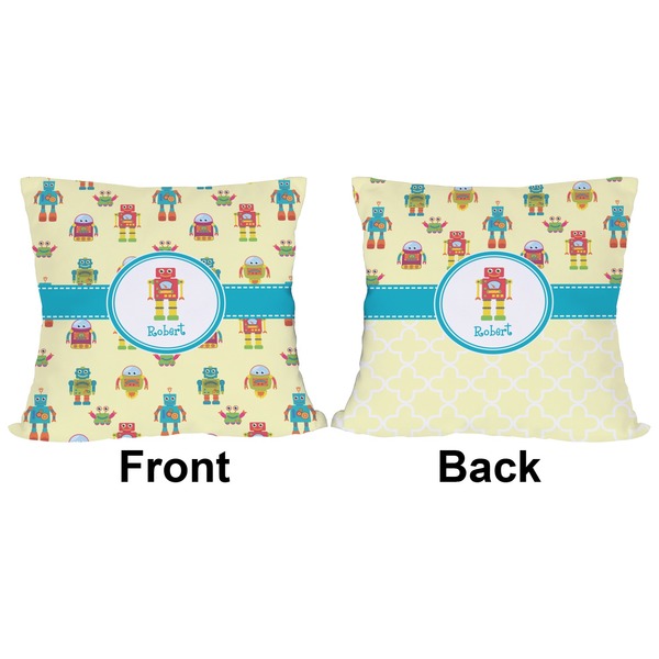 Robot Outdoor Pillow - 20x20