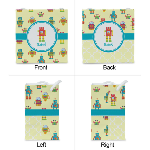 Robot Party Favor Gift Bag - Gloss - Approval
