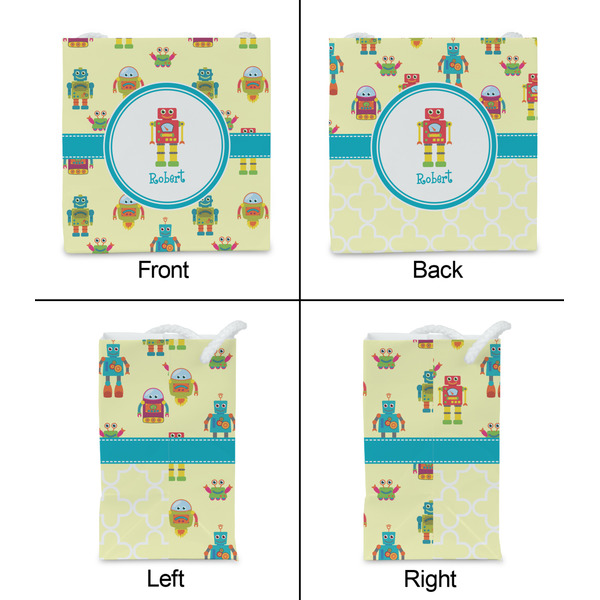 Robot Party Favor Gift Bag - Matte - Approval