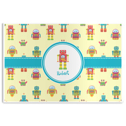 Robot Disposable Paper Placemats (Personalized)
