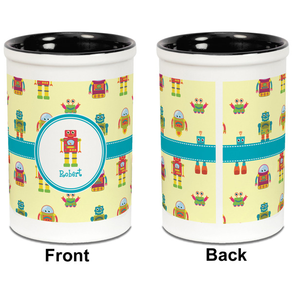 Robot Pencil Holder - Black - approval