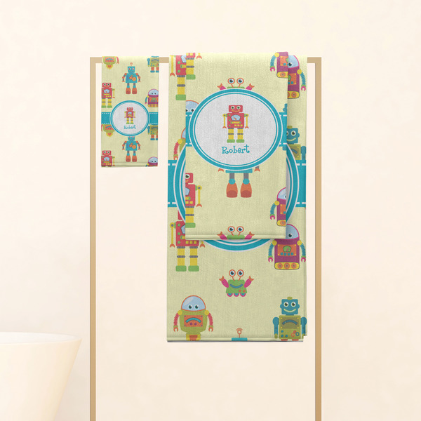 Robot Personalized Towel Set