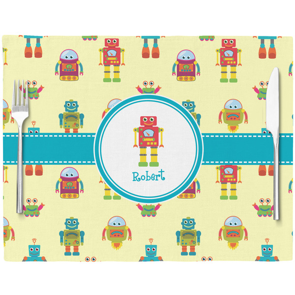 Robot Placemat with Props