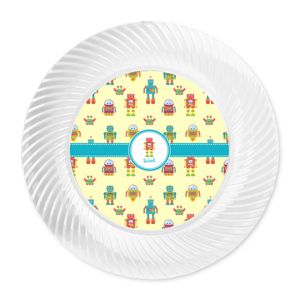 Robot Plastic Party Dinner Plates - Approval