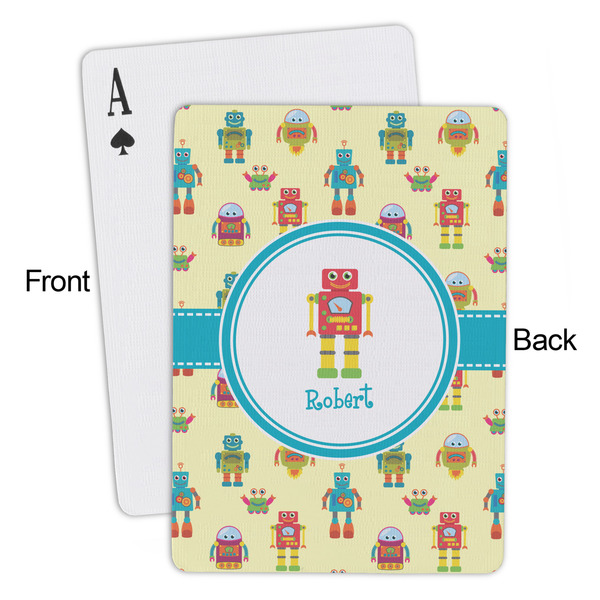 Robot Playing Cards - Approval
