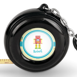Robot Pocket Tape Measure - 6 Ft w/ Carabiner Clip (Personalized)